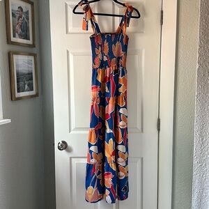 Tropical vacation dress